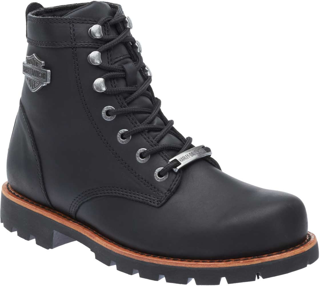Harley-Davidson® Men's Vista Ridge Black Motorcycle Boots D93423