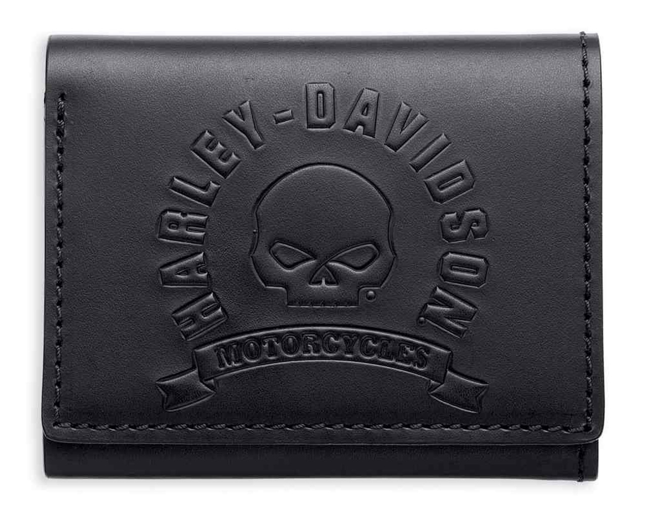 小物 HARLEY DAVIDSON / leather trucker wallet Mens Eagle Billfold Wallet With Chain | Harley-Davidson USA