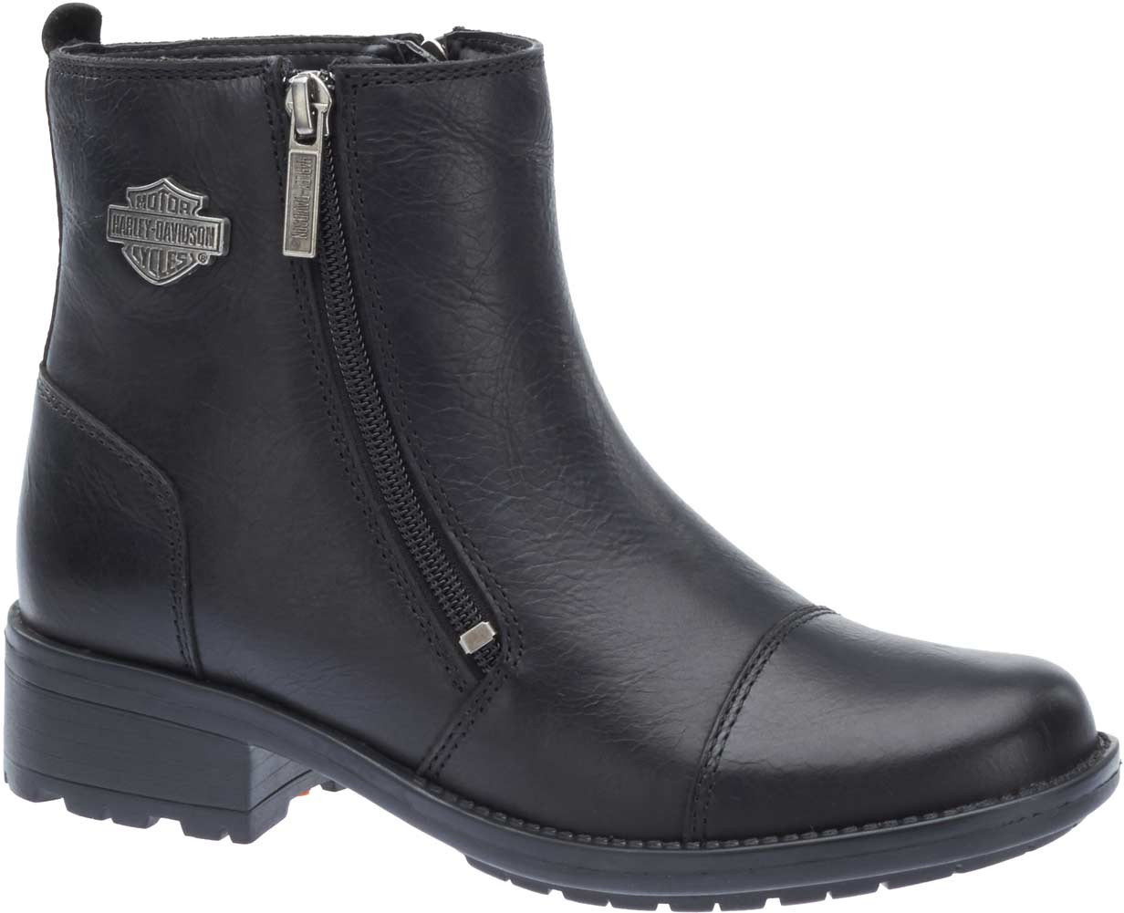 Harley-Davidson® Women's Senter 5-Inch Black Motorcycle Boots