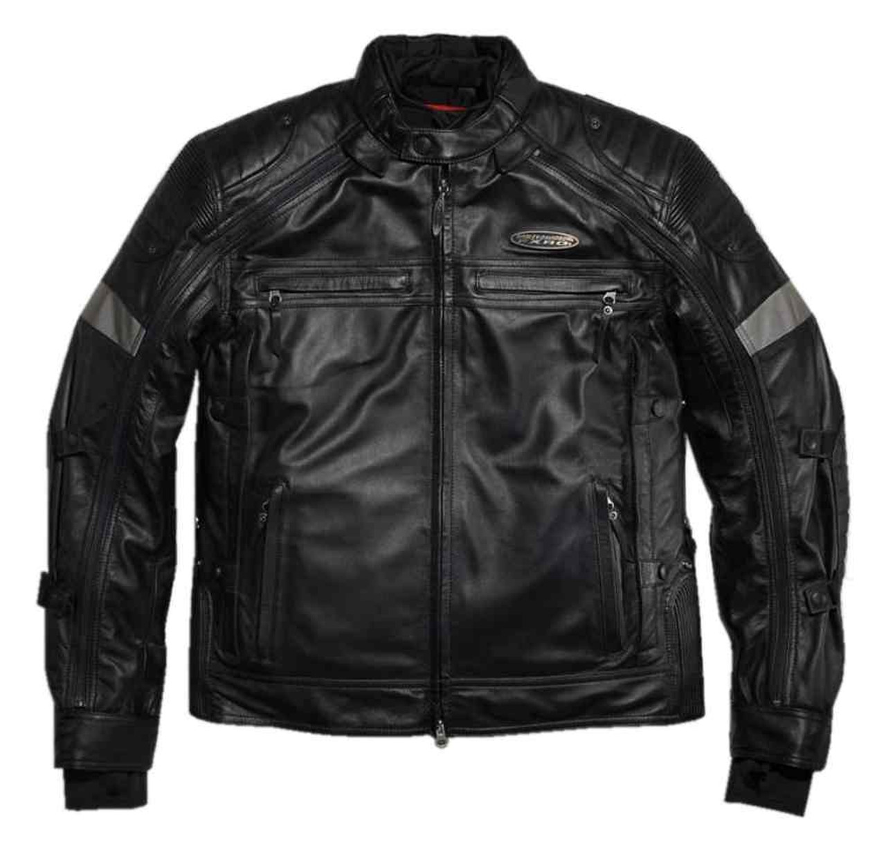 Harley-Davidson純正 レザージャケット 黒 98003-18VM Harley-Davidson® Men's Master Distressed Slim Fit Leather