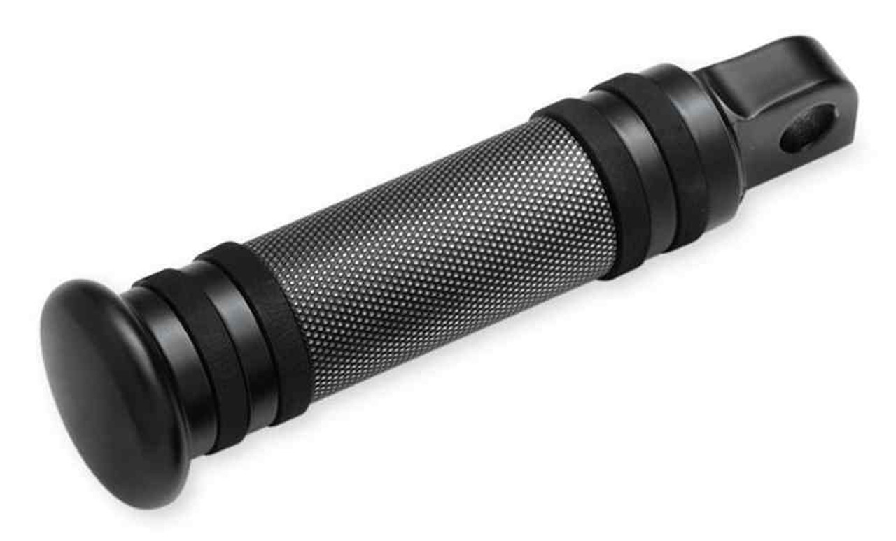 Harley-Davidson® Diamond Black Footpegs, Fits H-D Male Mount
