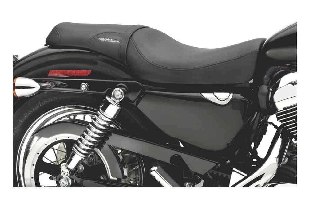 Harley-Davidson® Badlander Seat, Fits XL Models w/ 2.2, 3.3 Gallon