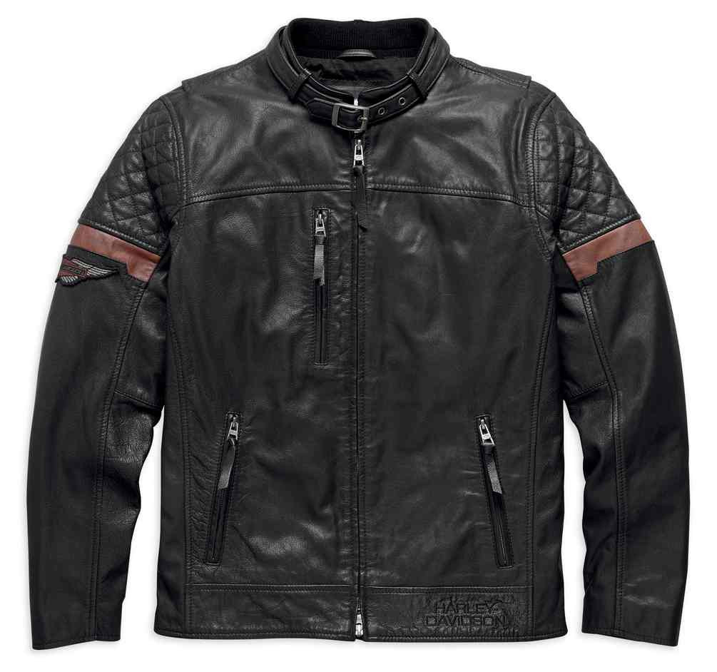 Harley-Davidson® Men's Varick Light-Weight Vintage Leather Jacket