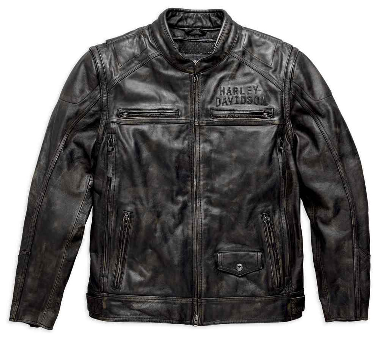 Convertible Leather Jacket
