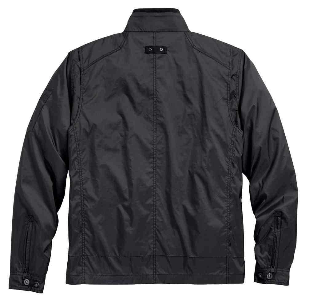 HarleyDavidson® Mens Venture Lightweight Nylon Jacket, Charcoal 97422