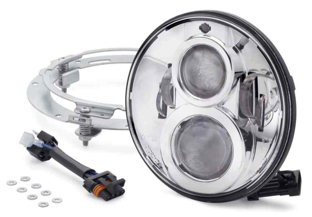 Harley-Davidson® 7 in Daymaker Projector LED Headlamp - Chrome