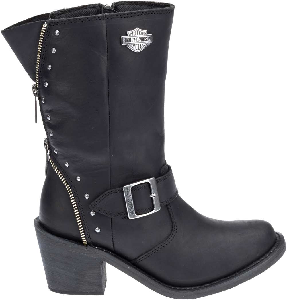 Harley-Davidson® Women's Rosanne 8-Inch Waterproof Black