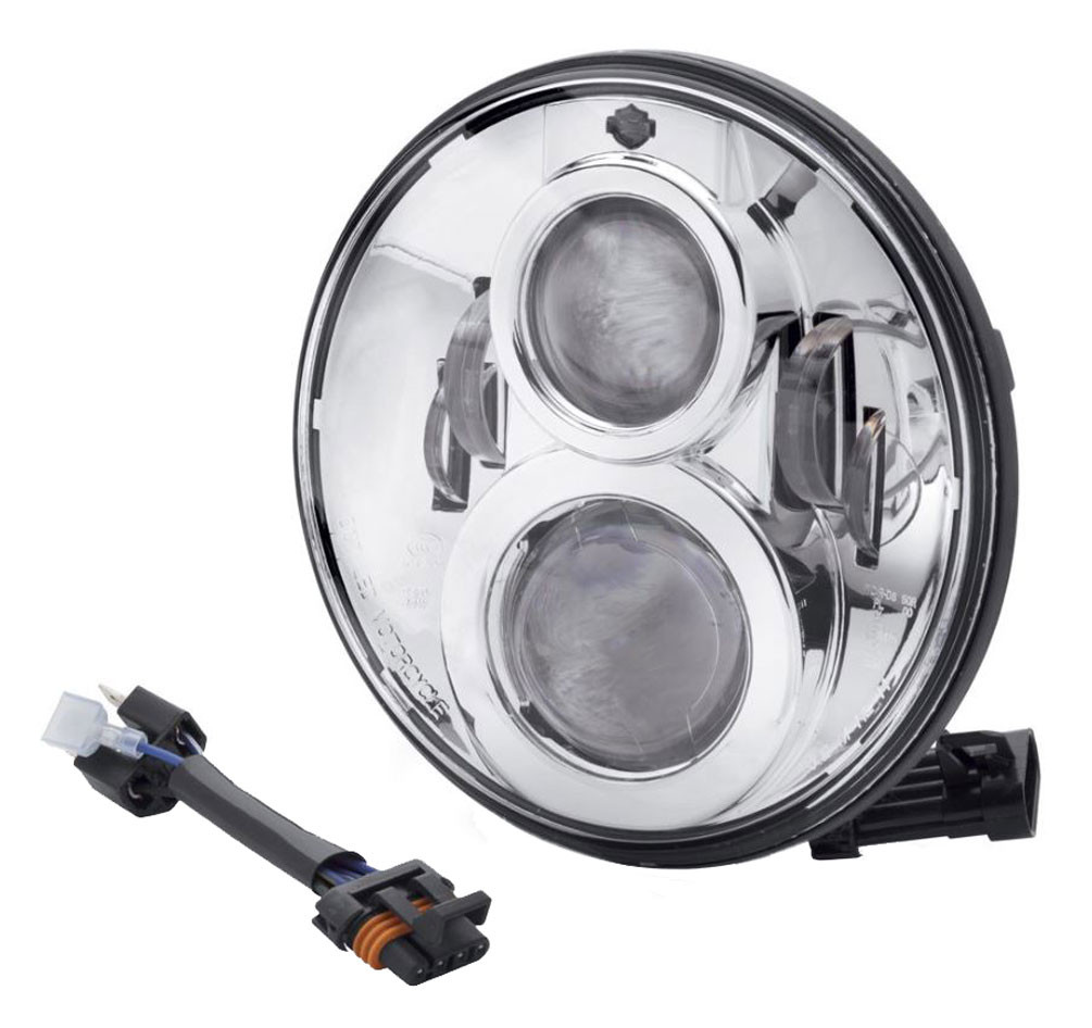 Harley-Davidson® 7 in Daymaker Projector LED Headlamp - Chrome