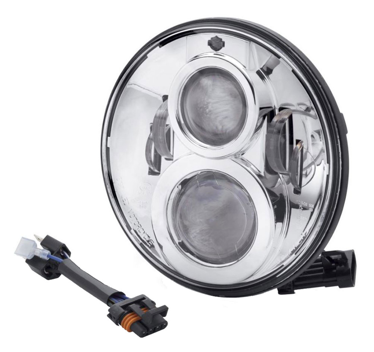 Harley-Davidson® 7 in Daymaker Projector LED Headlamp - Chrome Finish  67700265