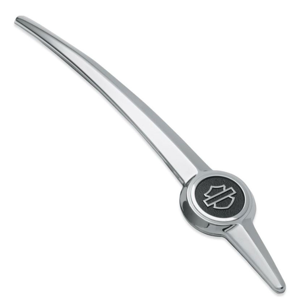 Harley-Davidson® Bar & Shield Front Fender Spear - Large, Chrome