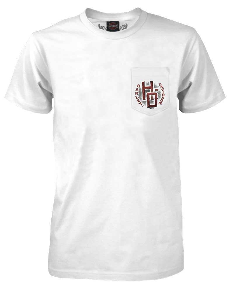 Harley-Davidson® Men's Ride w/ Passion Chest Pocket Crew T-Shirt