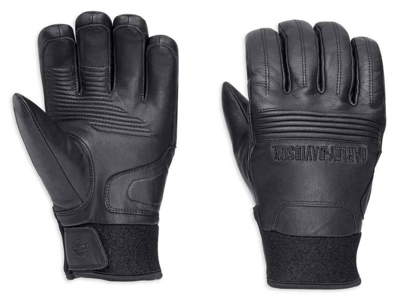 Harley-Davidson® Men's Cyrus Insulated Waterproof Full-Finger Gloves  98220-18VM