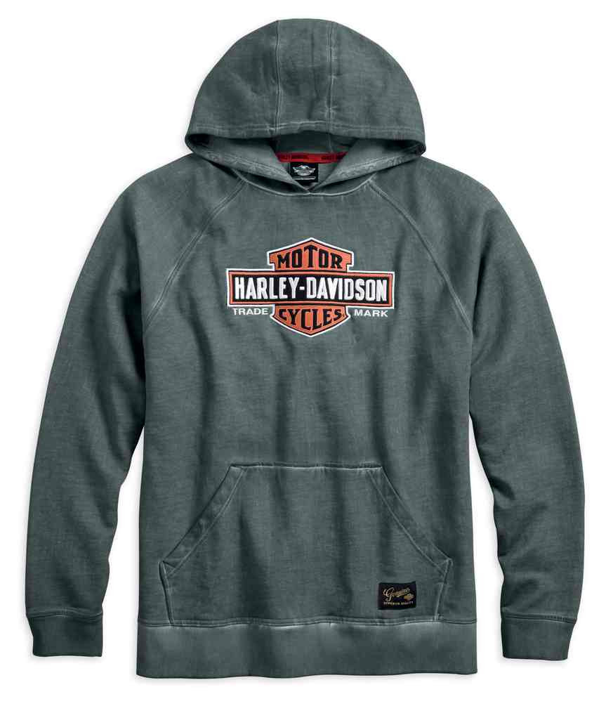 Harley-Davidson® Men's Genuine Classics Pullover Hoodie, Heather