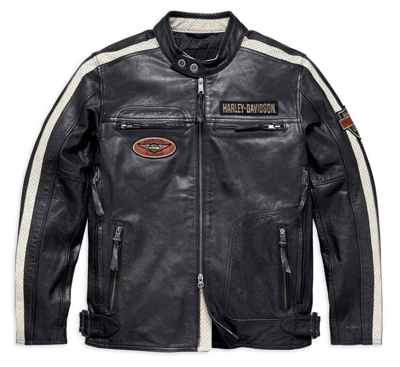 Harley-Davidson® Men's Command Mid-Weight Leather Jacket