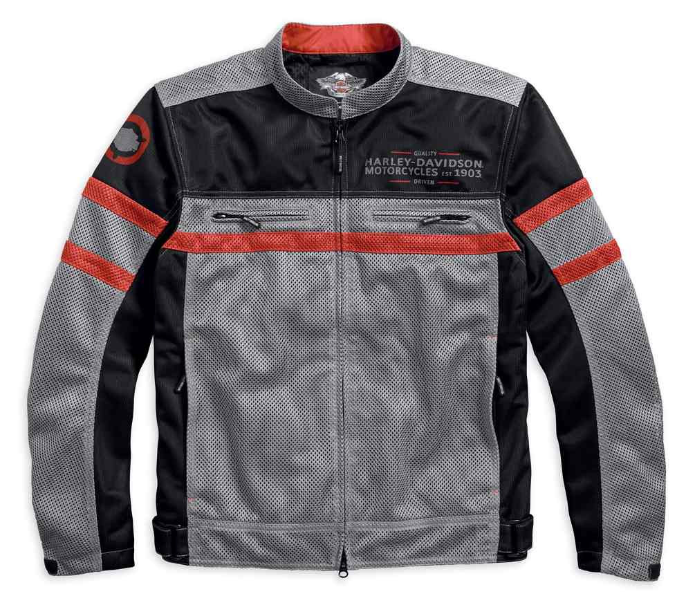Harley-Davidson® Men's Diffusion Colorblocked Mesh Riding Jacket