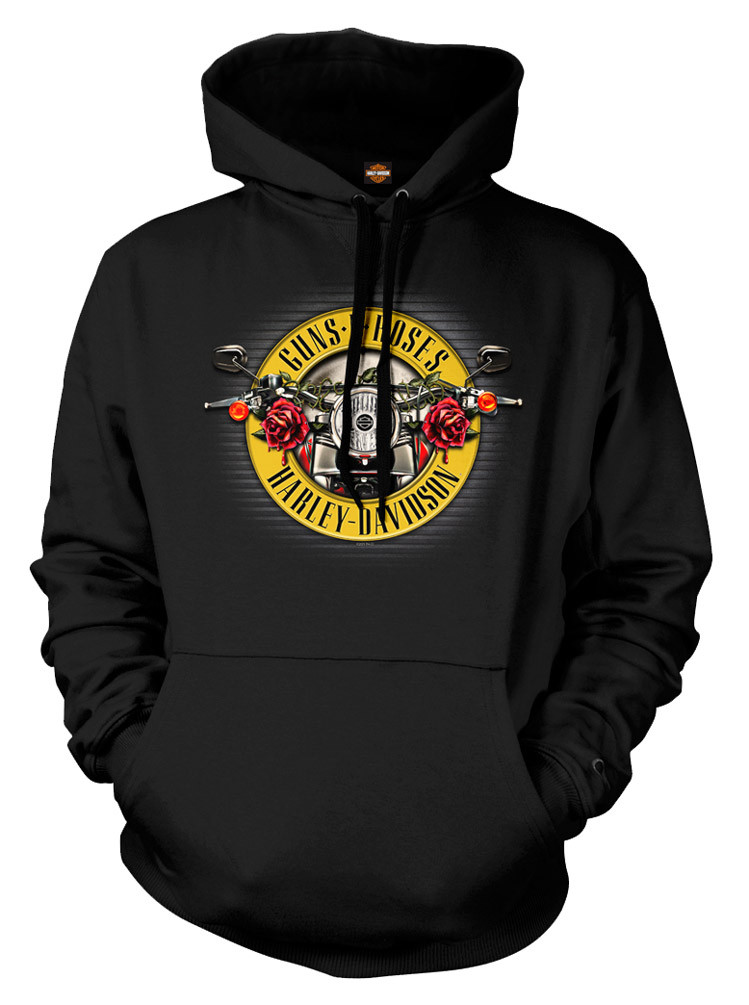 Harley-Davidson® Men's Guns N' Roses Cover Motorcycle Hooded