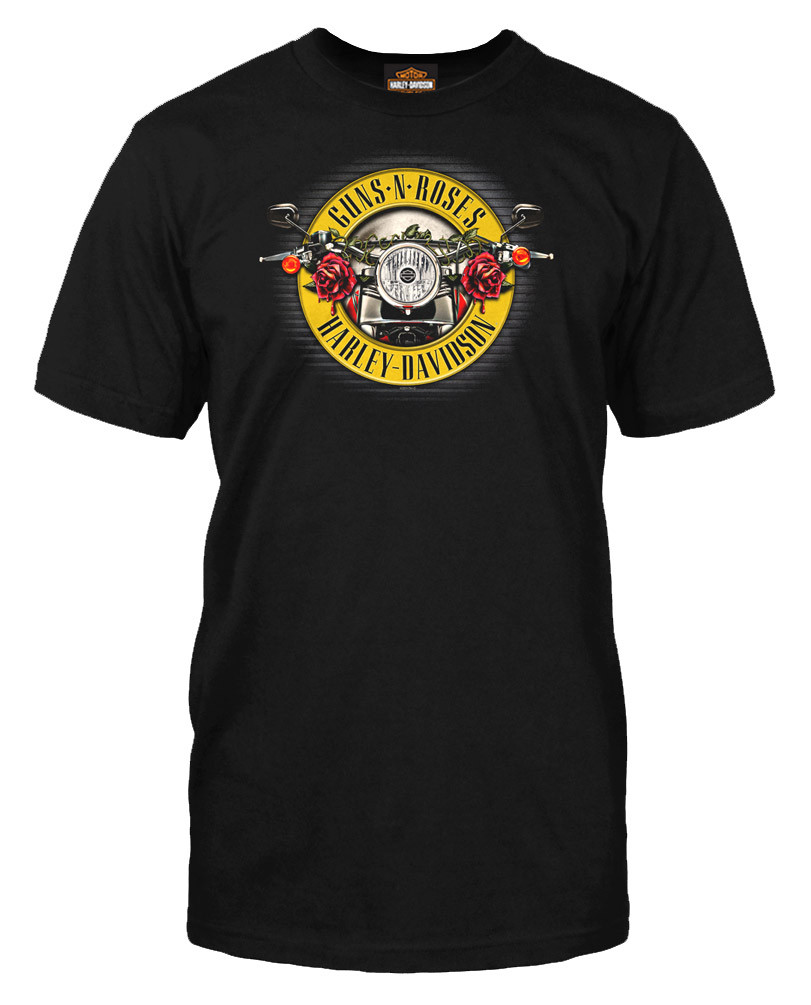 Harley-Davidson® Men's Guns N' Roses Cover Motorcycle Short Sleeve