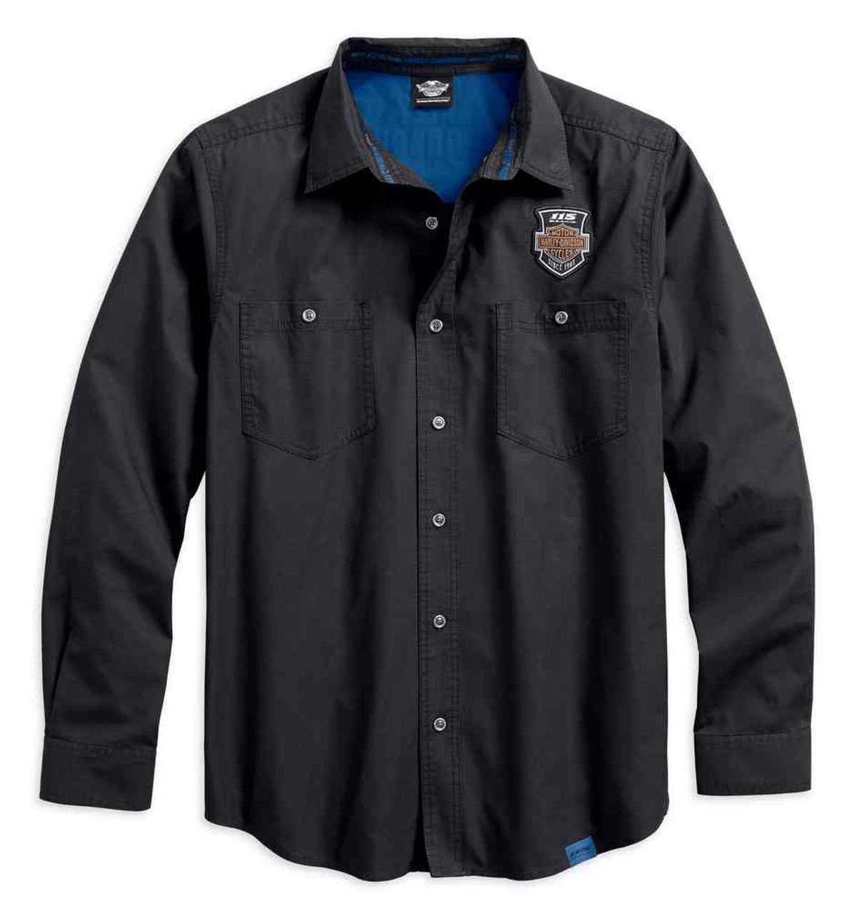 Harley-Davidson® Men's 115th Anniversary Ripstop Limited Edition Shirt ...