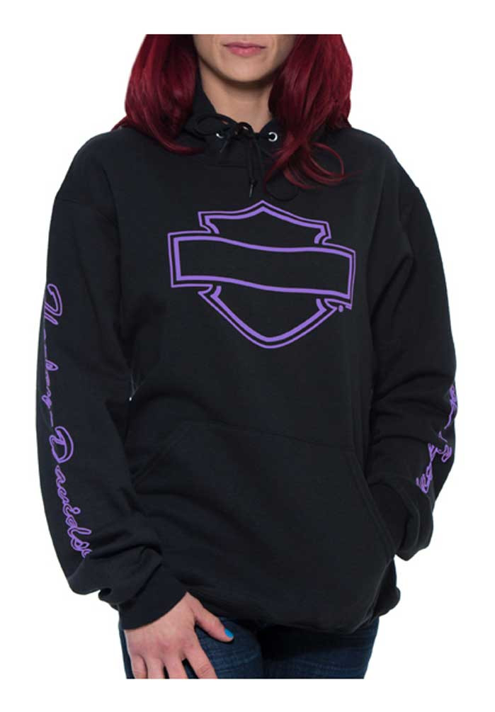 Harley-Davidson® Women's Essential Bar & Shield Pullover Hooded