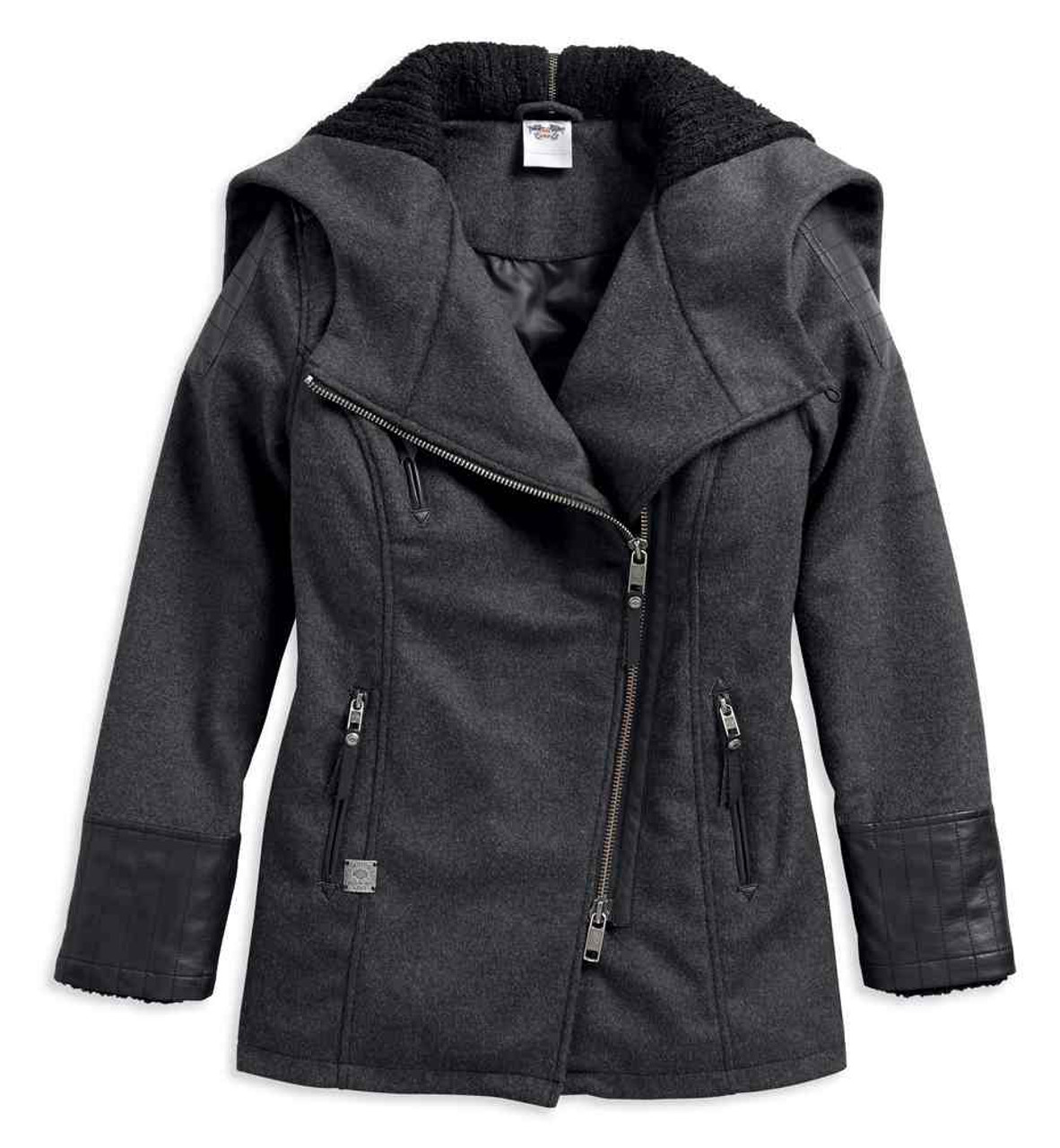 45R 45rpm ツイルKNIT PEA JACKET Cutter & Buck Adapt Eco Knit Hybrid Recycled Mens Full Zip