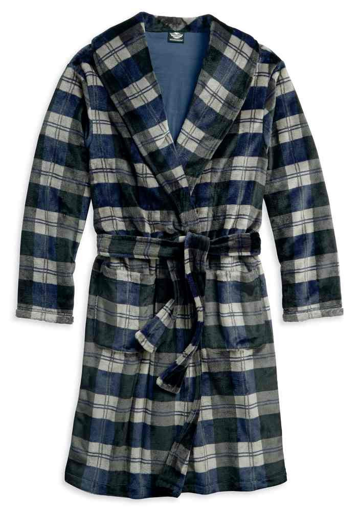 harley davidson mens bath robe