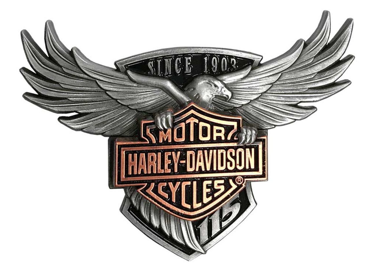TWO 2000 Harley Davidson 20th Anniversary MDA celebration pins FREE SHIPPING