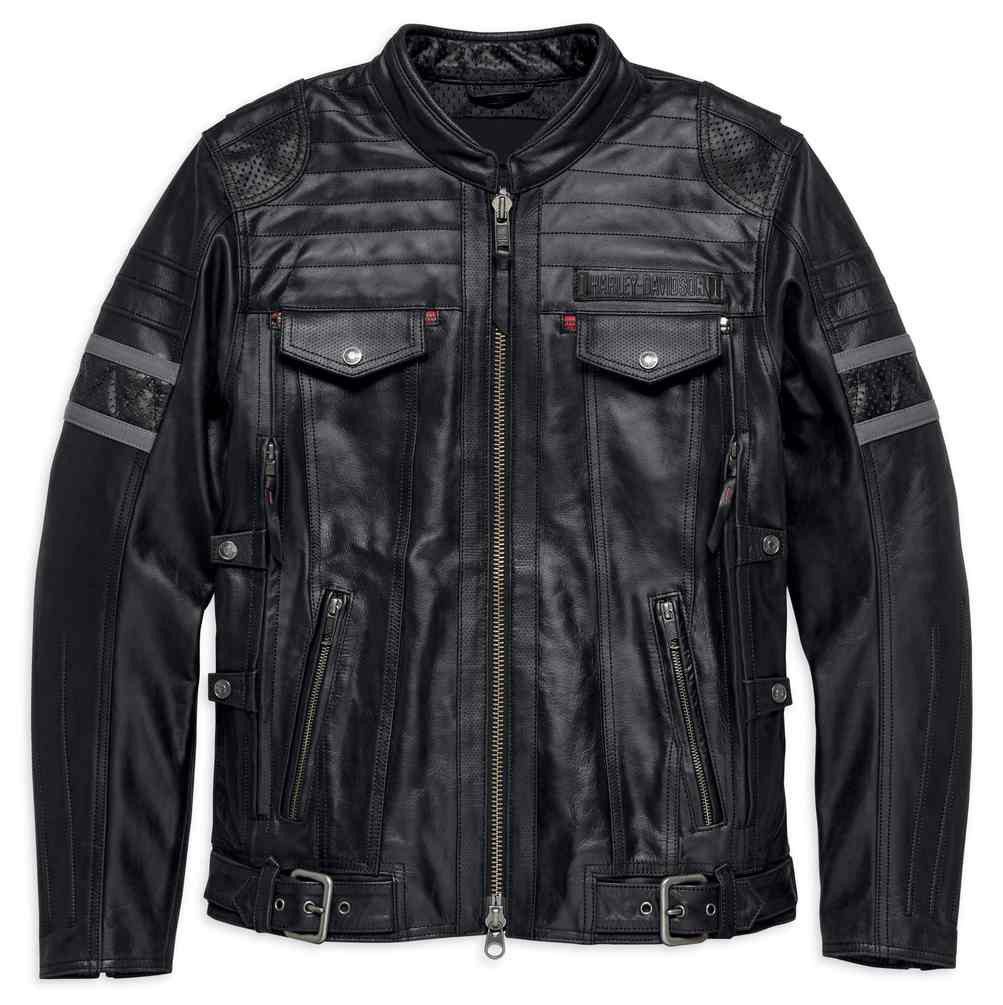 Harley-Davidson® Men's Triple Vent System Wick Twister Leather