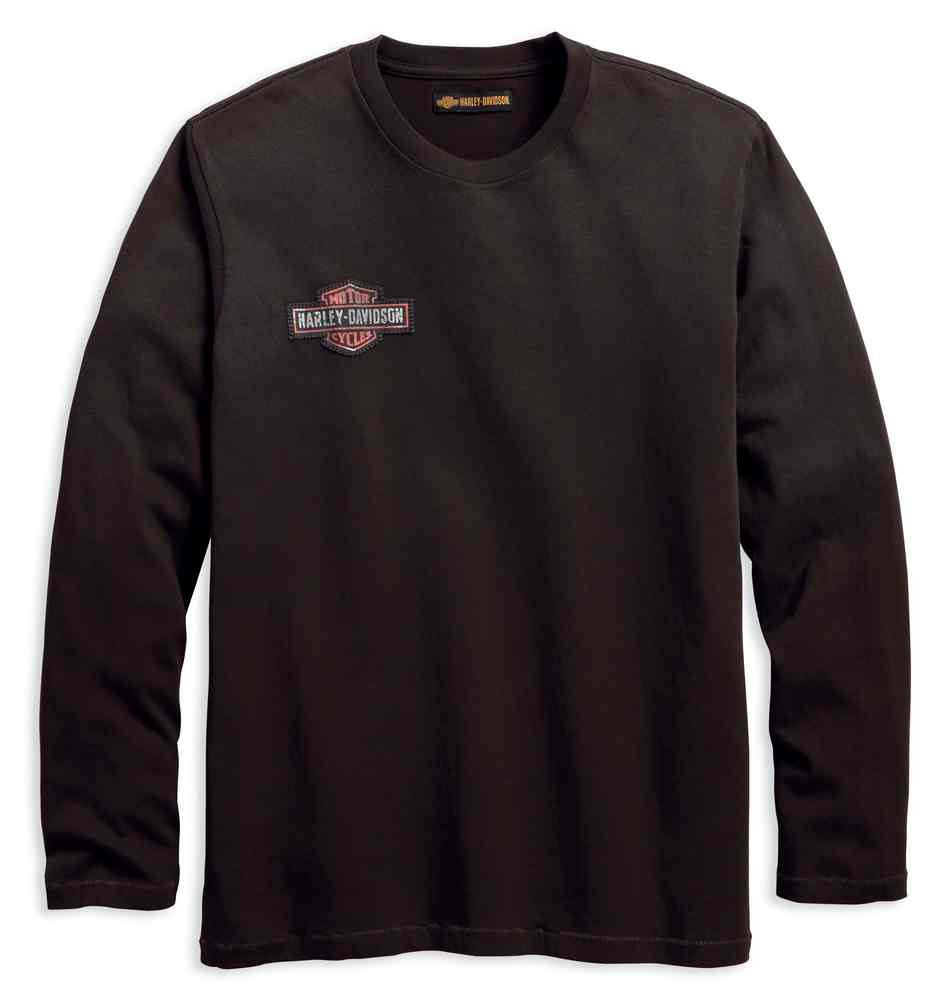 【Men's】Harley－Davidson 長袖シャツ Harley-Davidson® Men's Embroidered Slim Fit Long Sleeve Shirt