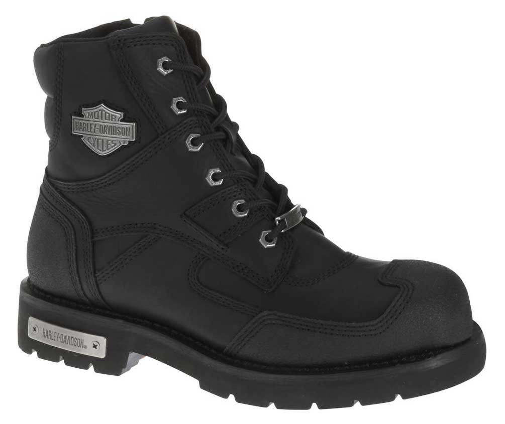 Harley-Davidson® Men's Zak 6-Inch Black Safety Toe Motorcycle