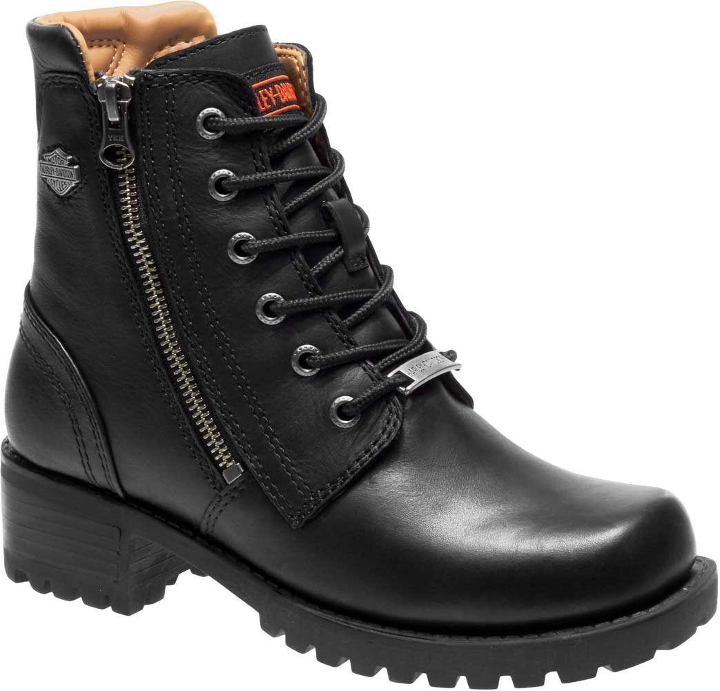 ✨️Harley-Davidson ✨️ブラック ウエスタンブーツ 25cm Harley-Davidson® Women's Asher 5.5-Inch Black Leather Motorcycle