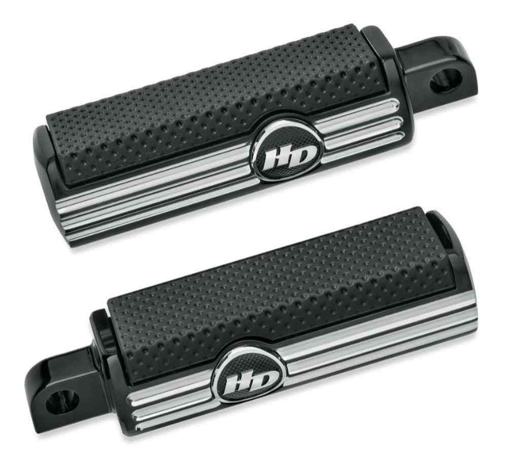 Harley-Davidson® Defiance Hand Grips - Black Finish, Fits XG