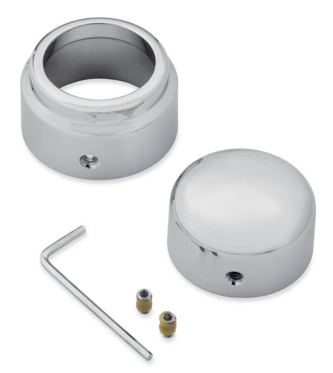 HarleyDavidson® Fat Boy & Breakout Rear Axle Nut Covers Chrome