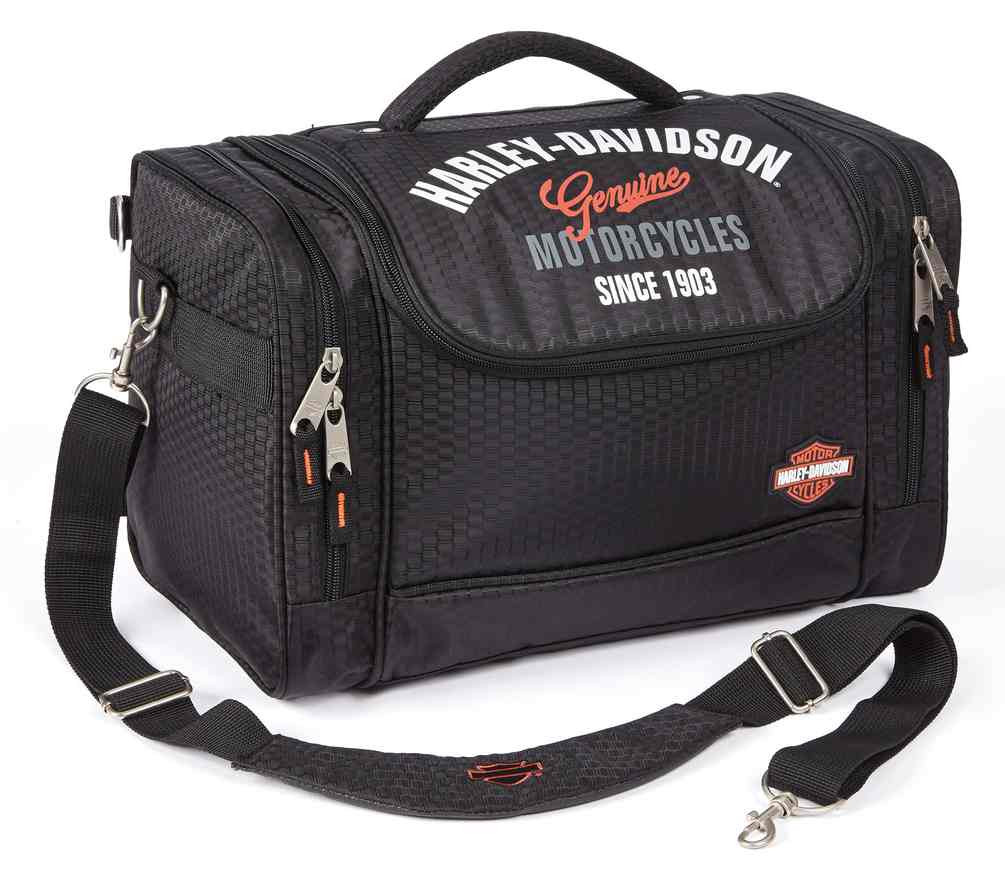 選手支給品 バーレーンヴィクトリアス 非売品レインバッグ ウェットバッグ Harley-Davidson® Extreme Hop Along IV Honeycomb Fabric Bag, Black