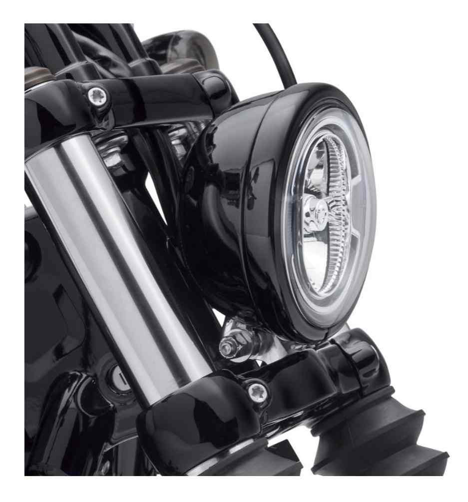 Harley Davidson ハーレー V-TWIN ヘッドライト インサート Harley-Davidson® 5.75 in. Headlamp Trim Ring, Fits FXBB & FXLR