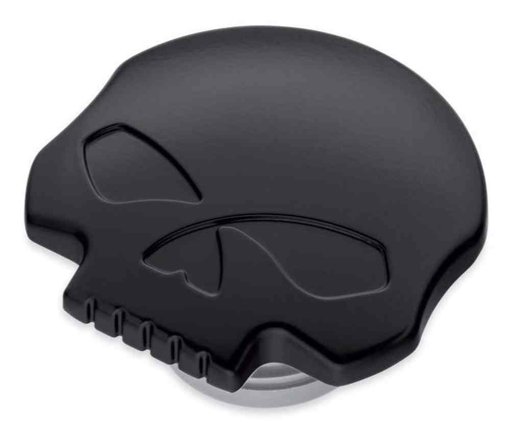 HarleyDavidson® Willie G Skull Fuel Cap, MultiFit Item Black