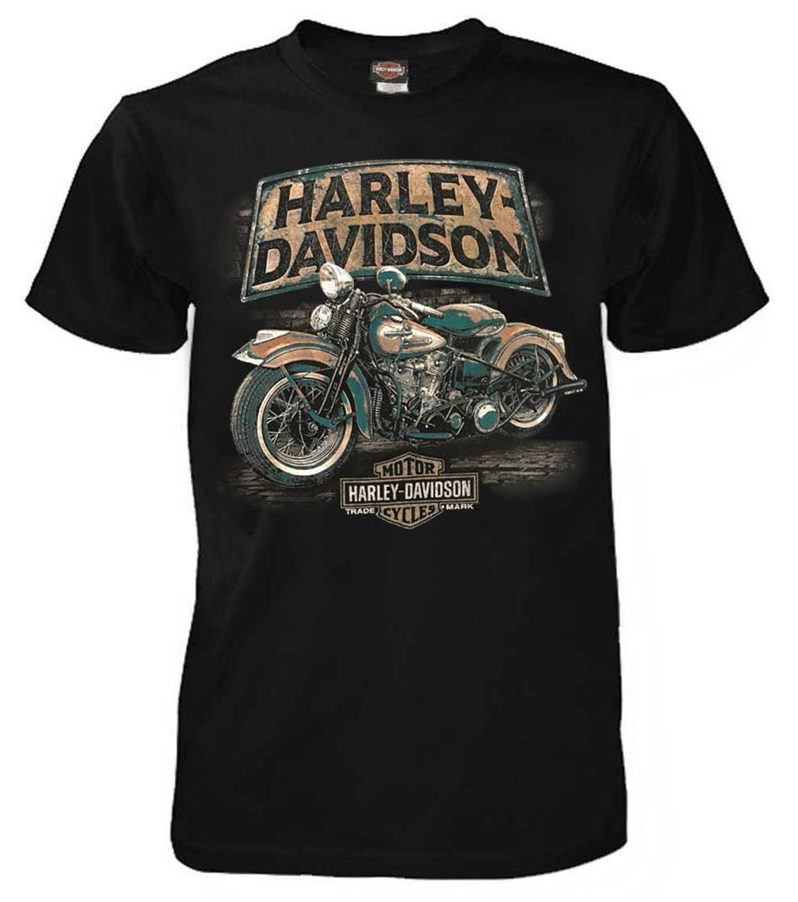 Harley-Davidson® Men's Pure Metal Short Sleeve Crew-Neck