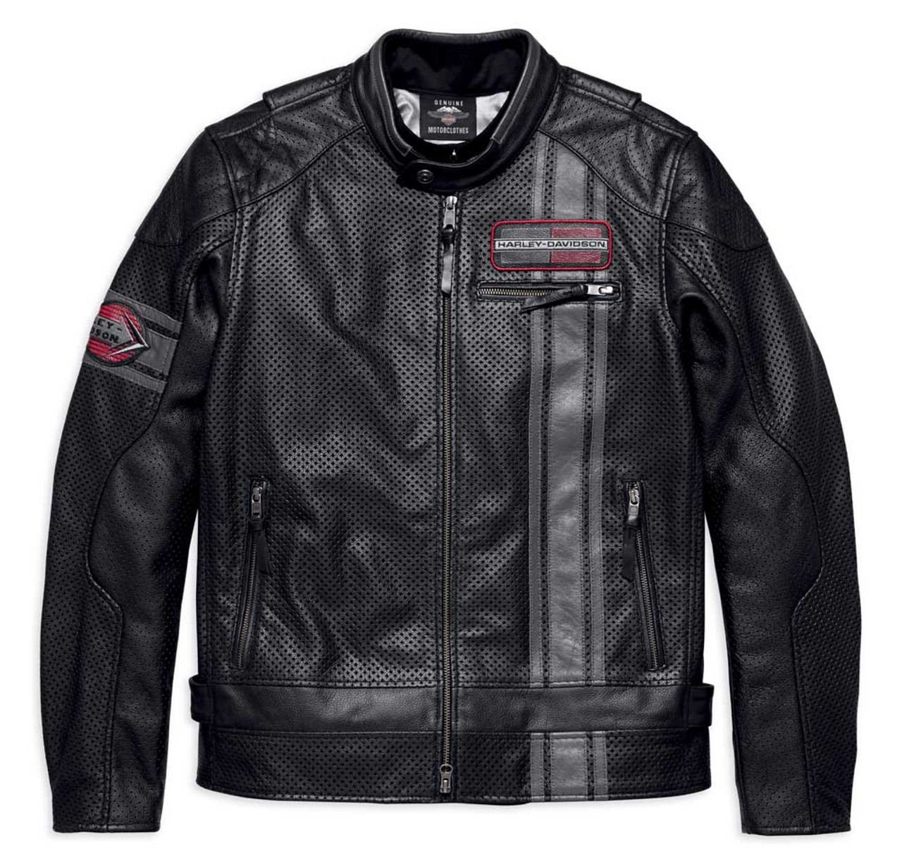 ジャケット・アウター KentaOrimi motorcycle jacket 23aw Harley-Davidson® Men's Manta Leather Jacket w/ Coolcore