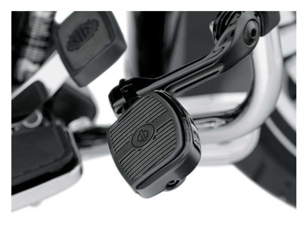 Harley-Davidson® Mini Footboard Kit, Small 3.0 inch - Black Finish