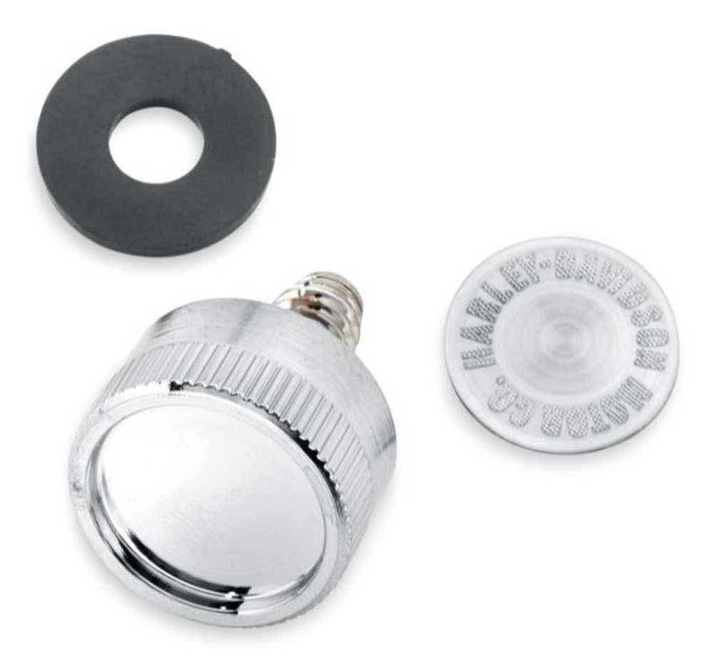 Harley-Davidson® Quick-Release Seat Hardware Kit-Chrome, Multi-Fit