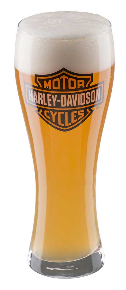 Harley-Davidson® Core Bar & Shield Logo Pilsner Glass - 22 oz. HDX