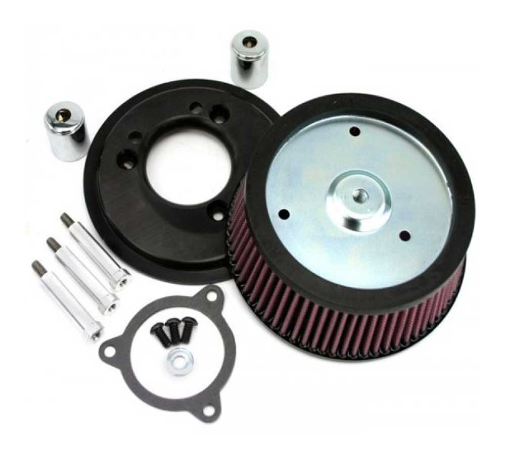 Zippers Performance MaxFlow Air Filter Kit, Fits H-D Big Twin