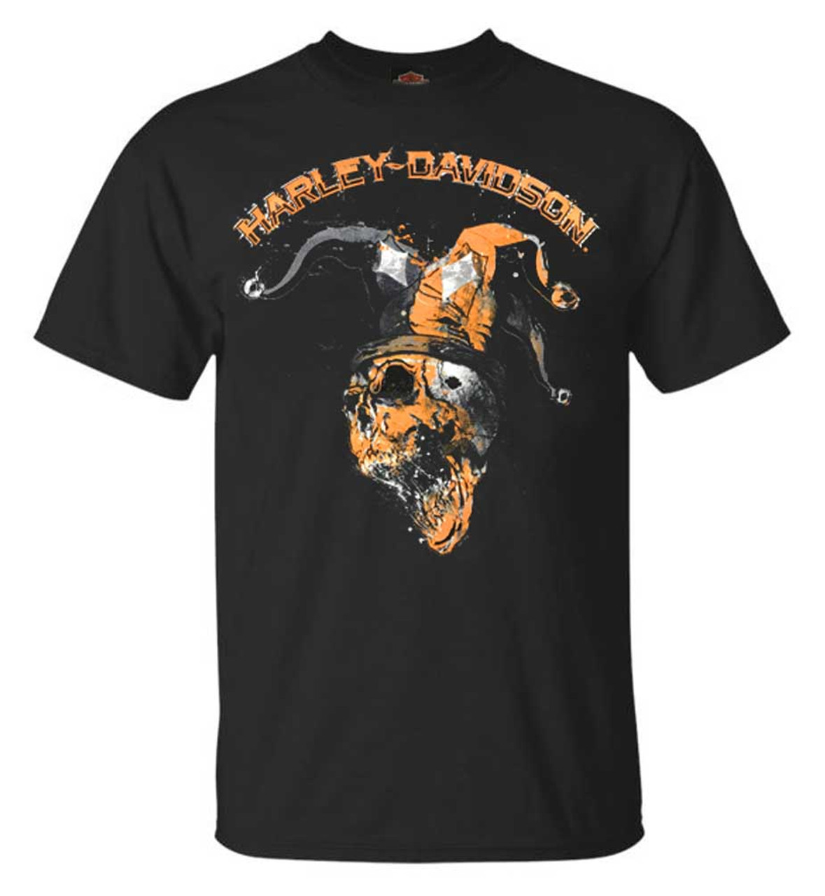 Harley-Davidson® Men's Distressed Joker's Wild Crew-Neck