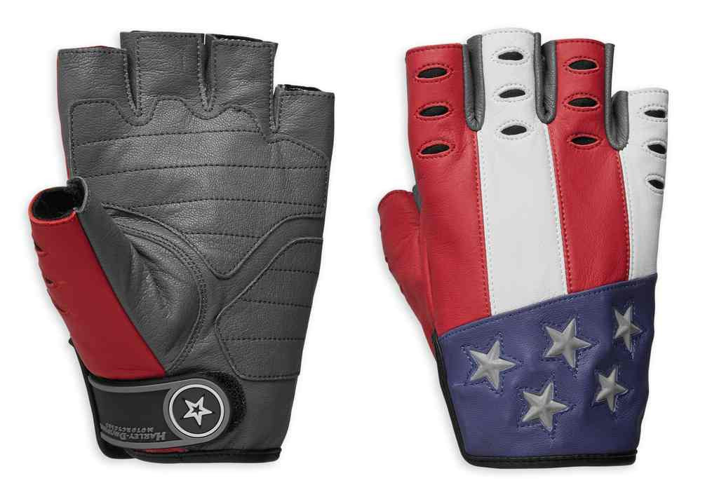 Men's Patriot Fingerless Leather 