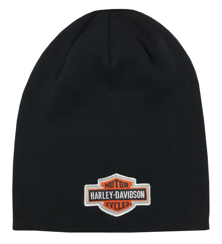 B\u0026S Logo Slouchy Knit Beanie Hat 