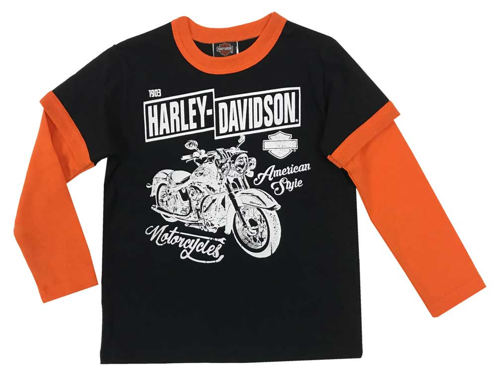 kids harley davidson t shirt