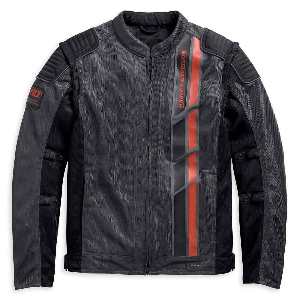 Harley-Davidson® Men's Stockett Covertible Mesh Riding Jacket