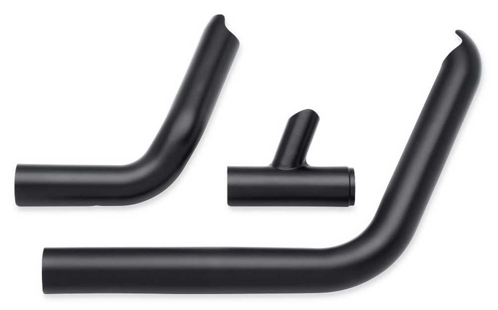Harley-Davidson® Satin Black Exhaust Shield Kit, Fits FLSL & FXLR