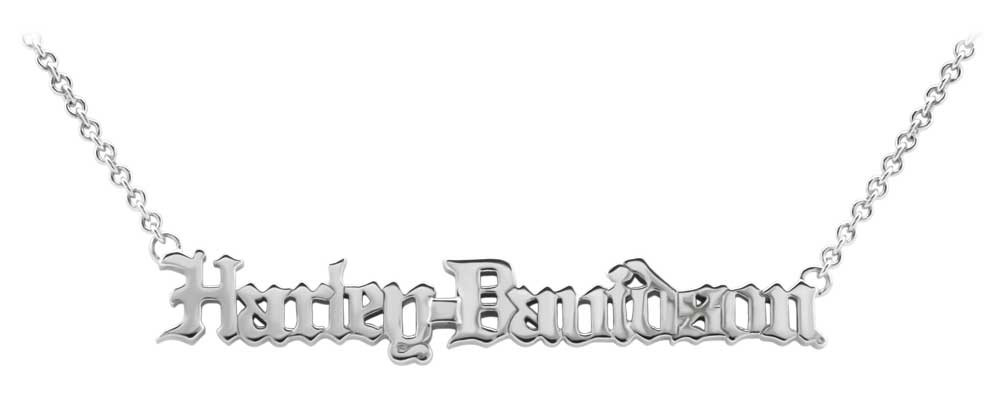 Harley-Davidson® Women's H-D Old English Script Chain Necklace