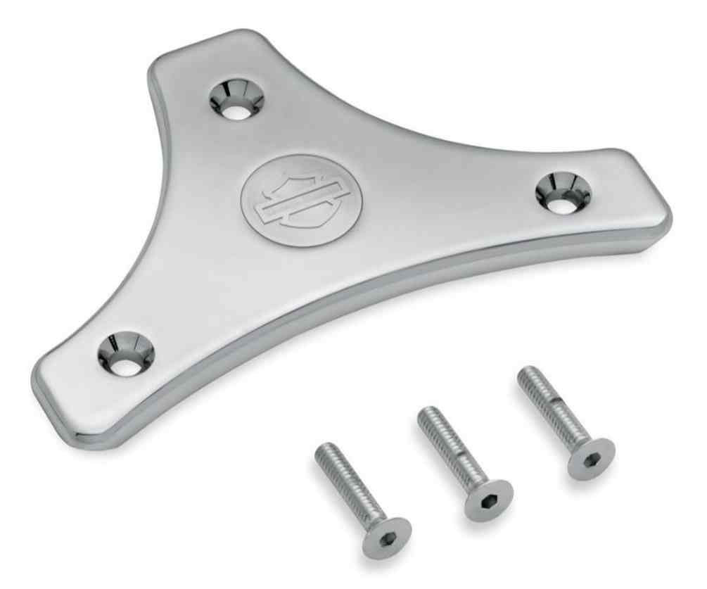 Harley-Davidson® Billet Backrest Pad Mount, Fits Touring Models