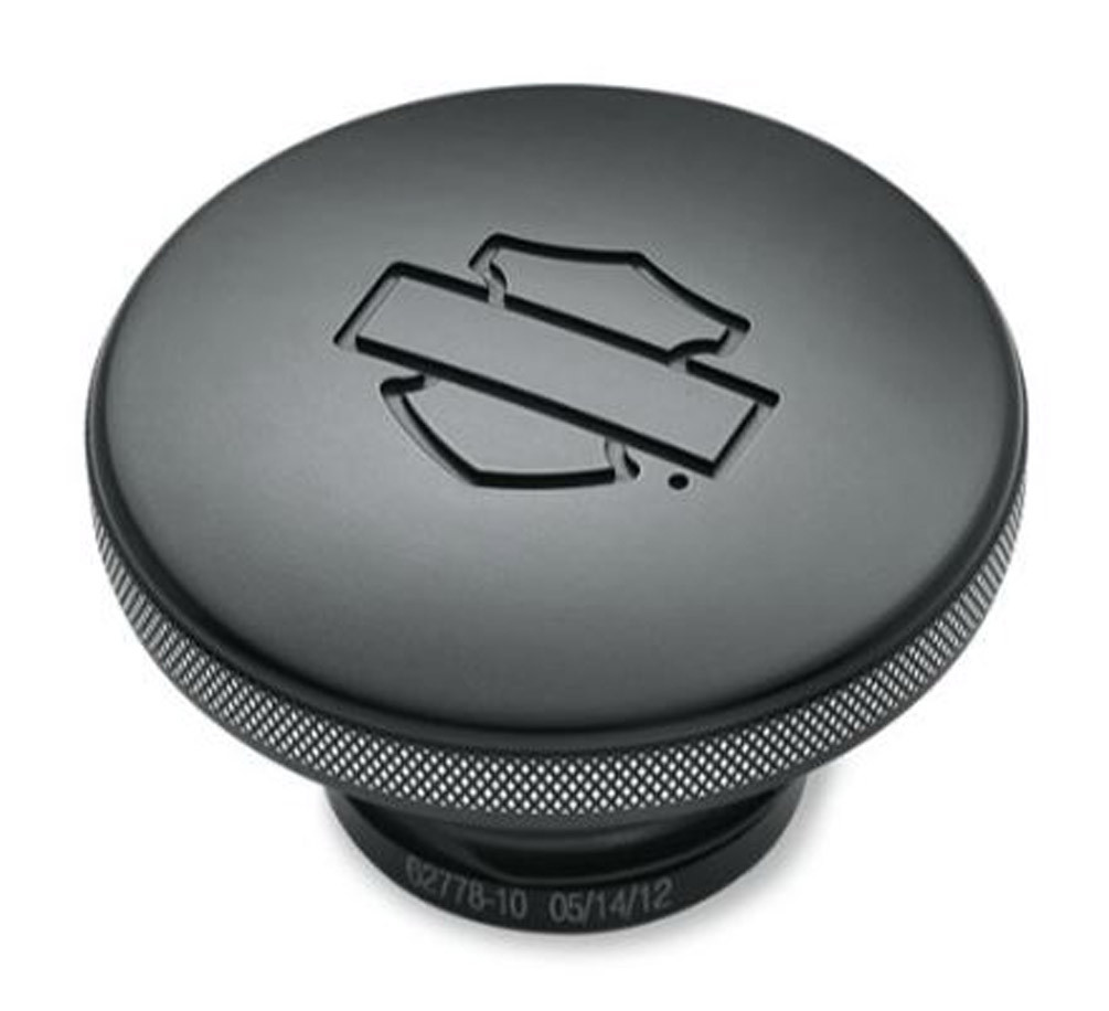 Harley-Davidson® Diamond Black Right Side Fuel Cap, Multi-Fit Item